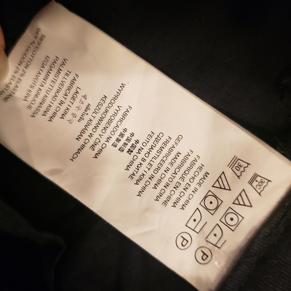 Michael Kors 0 Navy Skinny Zipper Cargo Pants - Picture 8 of 10